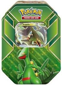 Pokemon TCG Roaring Skies Roaring Skies Hoenn Power Tin Sceptile trading card product