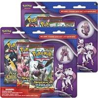 Pokemon TCG BREAKthrough BREAKthrough Pin Blisters Mega Mewtwo Set of 2 booster pack