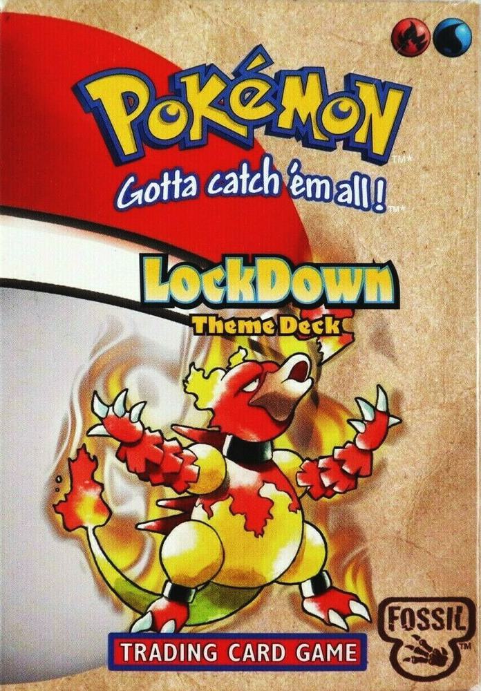 Pokemon TCG Fossil Fossil Theme Deck LockDown deck product