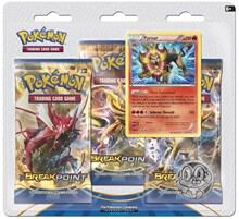Pokemon TCG BREAKpoint BREAKpoint 3 Pack Blister Pyroar booster pack