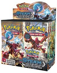 Pokemon TCG Steam Siege Steam Siege Booster Box sealed box