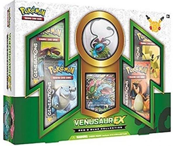 Pokemon TCG Generations Generations Red and Blue Collection Venusaur EX sealed box