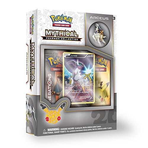 Pokemon TCG Generations Generations Mythical Pokemon Collection Box Arceus sealed box