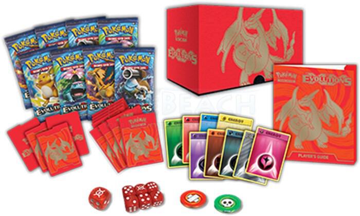 Pokemon TCG Evolutions Evolutions Elite Trainer Box Mega Charizard Y sealed box