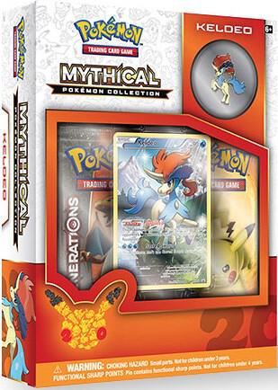 Pokemon TCG Generations Generations Mythical Pokemon Collection Box Keldeo sealed box