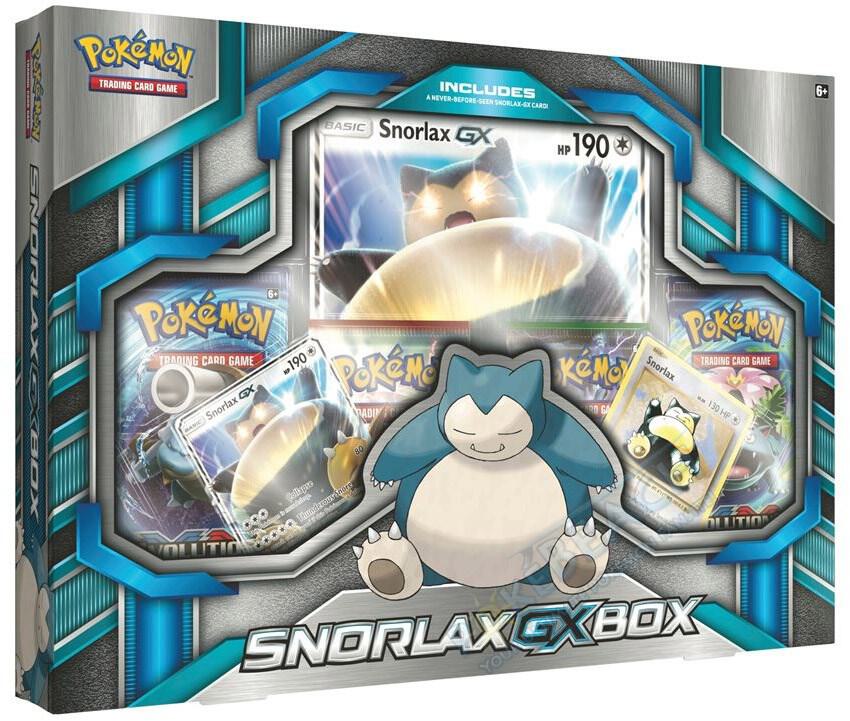 Pokemon TCG Evolutions Evolutions Snorlax GX Box sealed box