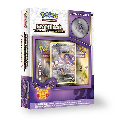 Pokemon TCG Generations Generations Mythical Pokemon Collection Box Genesect sealed box
