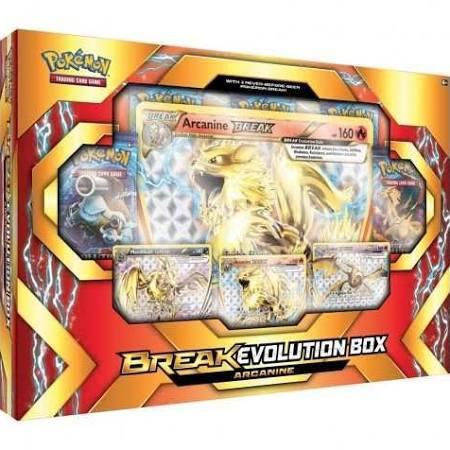 Pokemon TCG Evolution Break Box Arcanine sealed box