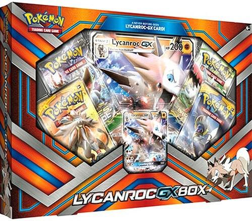 Pokemon TCG Sun and Moon Sun and Moon Lycanroc GX Box sealed box