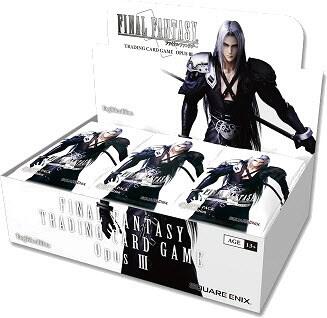 Final Fantasy TCG Opus I Opus III Booster Box sealed box