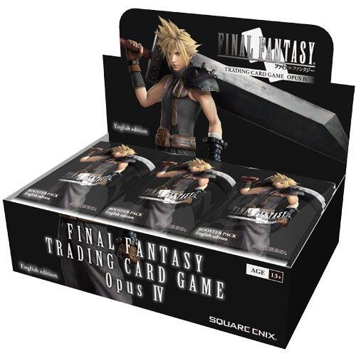 Final Fantasy TCG Opus I Opus IV Booster Box sealed box
