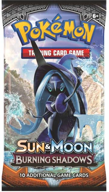 Pokemon TCG Burning Shadows Burning Shadows Booster Pack booster pack