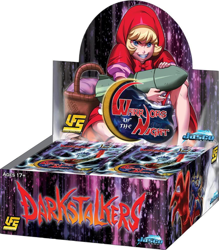 UniVersus Card Game Darkstalkers Darkstalkers Warriors of the Night Booster Box sealed box