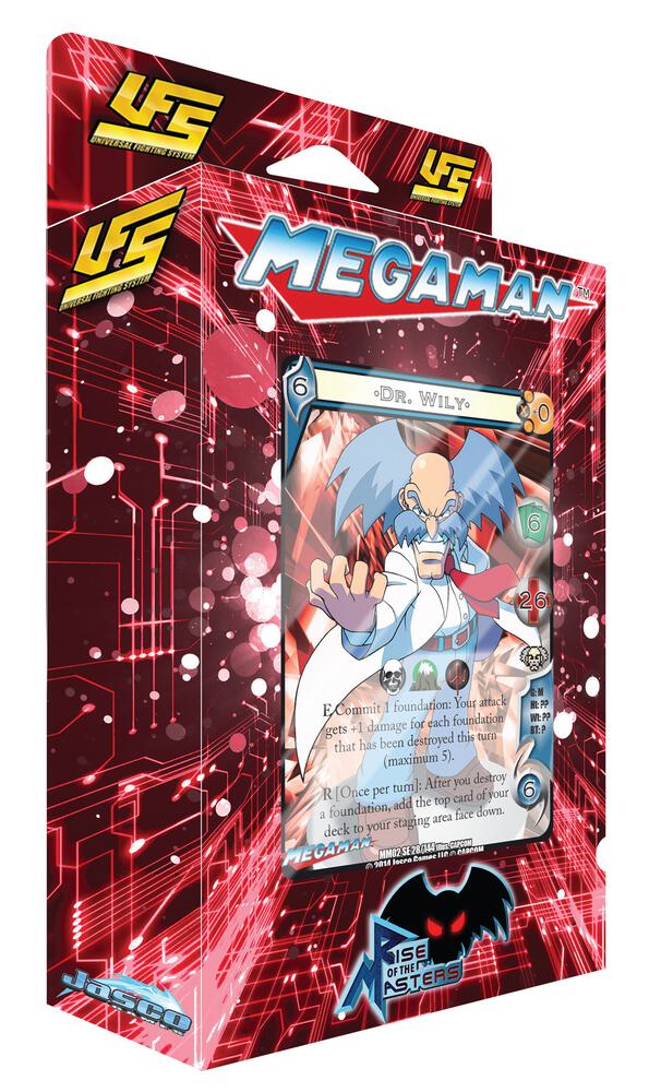 UniVersus Card Game Mega Man Mega Man Rise of the Masters Starter Deck Dr Wily deck product