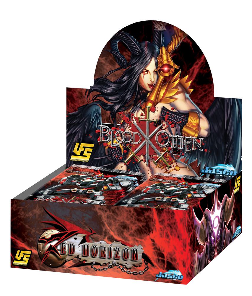 UniVersus Card Game Red Horizon Red Horizon Blood Omen Booster Box sealed box