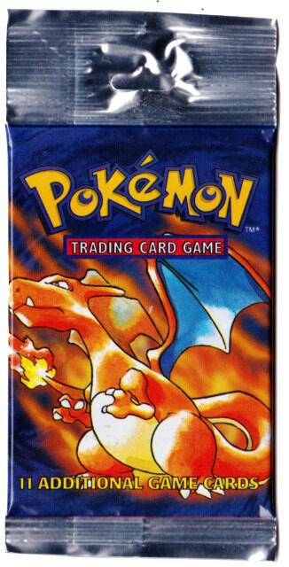 Pokemon TCG Base Set Base Set Booster Pack Revised Unlimited Edition booster pack