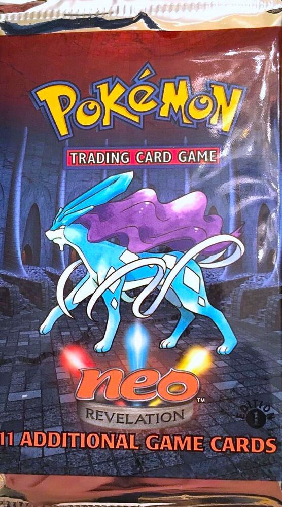 Pokemon TCG Neo Revelation Neo Revelation Booster Pack 1st Edition booster pack