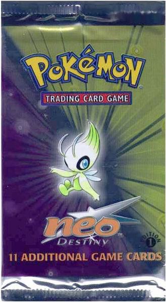 Pokemon TCG Neo Destiny Neo Destiny Booster Pack 1st Edition booster pack