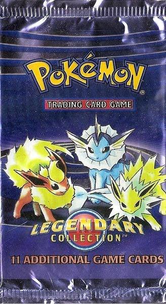 Pokemon TCG Legendary Collection Legendary Collection Booster Pack sealed box