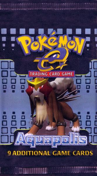 Pokemon TCG Aquapolis Aquapolis Booster Pack booster pack