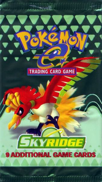 Pokemon TCG Skyridge Skyridge Booster Pack booster pack