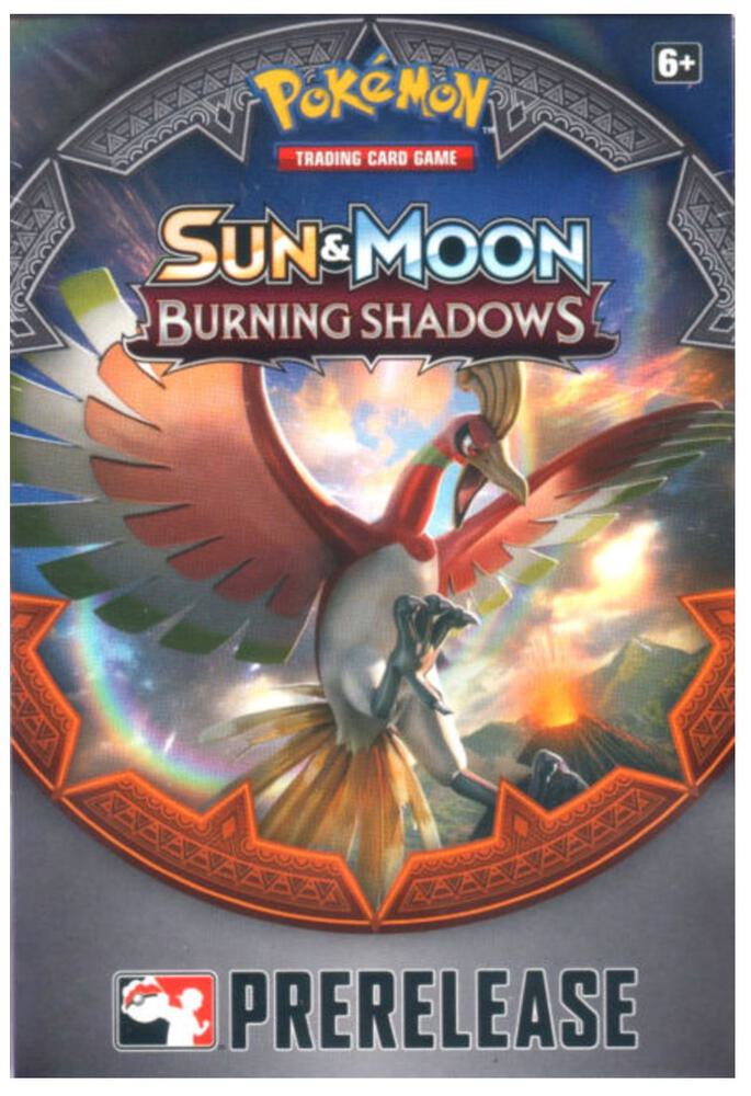 Pokemon TCG Burning Shadows Burning Shadows Prerelease Kit trading card product