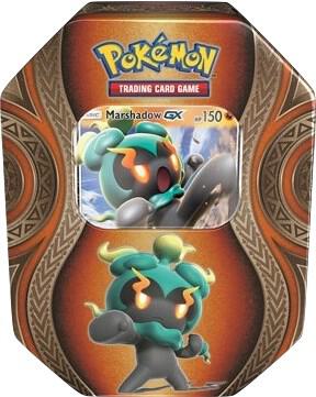 Pokemon TCG Burning Shadows Burning Shadows Mysterious Powers Tin Marshadow GX trading card product