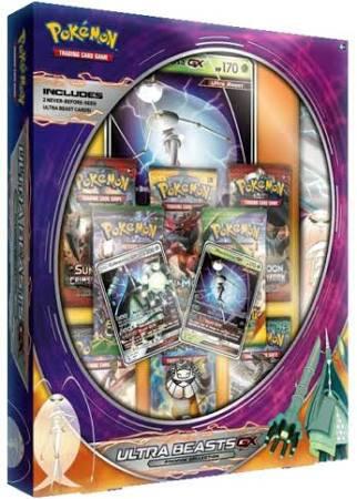 Pokemon TCG Crimson Invasion Crimson Invasion Ultra Beasts GX Premium Collection Pheromosa GX and Celesteela GX sealed box