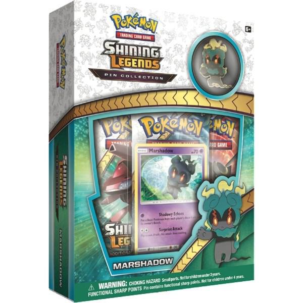 Pokemon TCG Shining Legends Shining Legends Pin Collection Marshadow sealed box