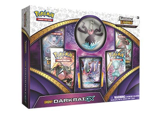 Pokemon TCG Shining Legends Shining Legends Figure Collection Shiny Darkrai GX sealed box