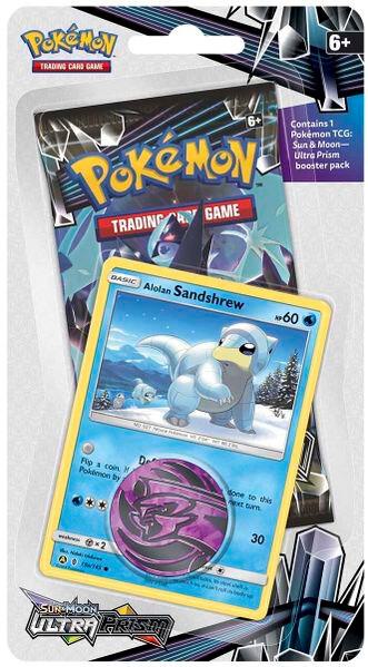 Pokemon TCG Ultra Prism Ultra Prism Single Pack Blister Alolan Sandshrew booster pack