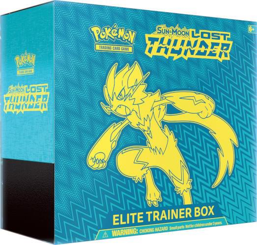 Pokemon TCG Lost Thunder Lost Thunder Elite Trainer Box sealed box