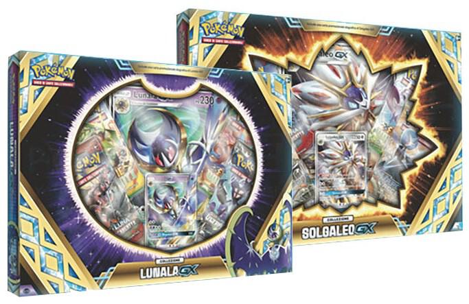 Pokemon TCG Celestial Storm Celestial Storm Solgaleo GX Box and Lunala GX Box sealed box