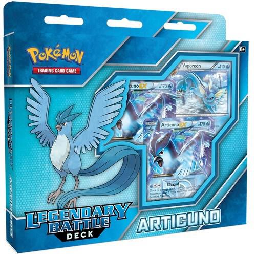 Pokemon TCG Steam Siege Steam Siege Legendary Battle Decks Articuno deck product