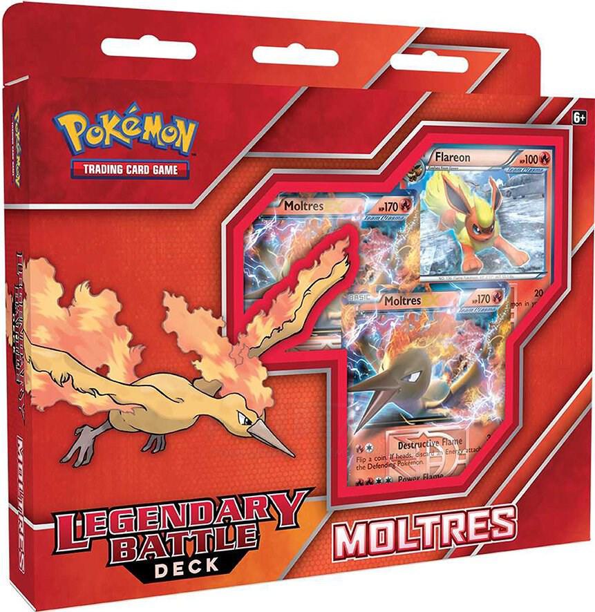 Pokemon TCG Steam Siege Steam Siege Legendary Battle Decks Moltres deck product