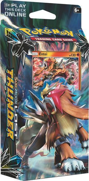 Pokemon TCG Lost Thunder Lost Thunder Theme Deck Blazing Volcano Entei deck product