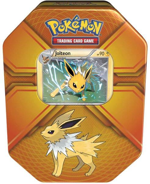 Pokemon TCG Guardians Rising Guardians Rising Triple Effect Tin Jolteon trading card product