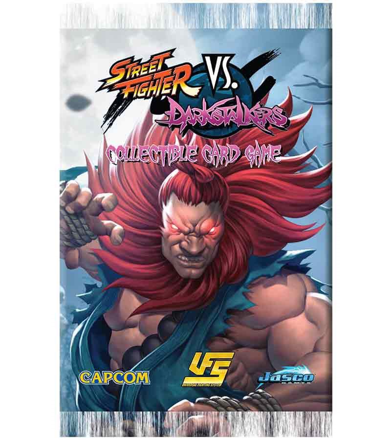 UniVersus Card Game Street Fighter Street Fighter vs Darkstalkers Booster Pack booster pack