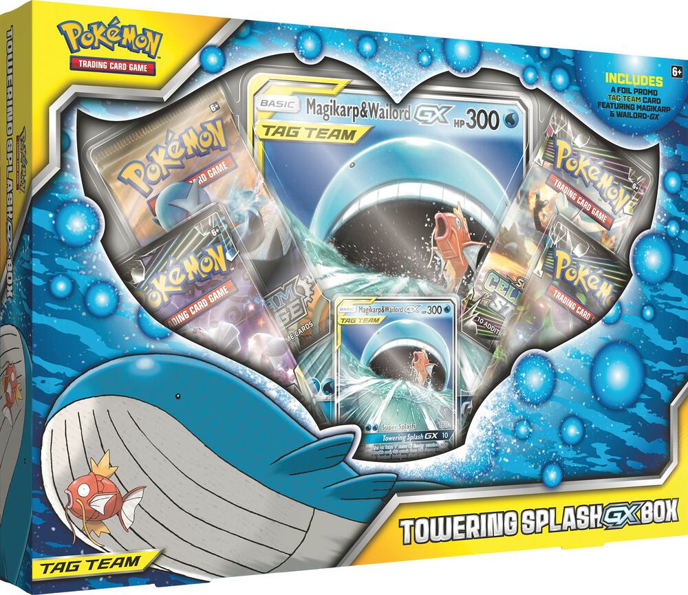 Pokemon TCG Team Up Team Up Towering Splash GX Box sealed box