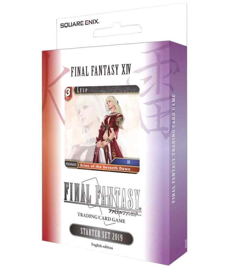 Final Fantasy TCG Opus V Opus VIII Final Fantasy XIV Starter Set 2019 deck product