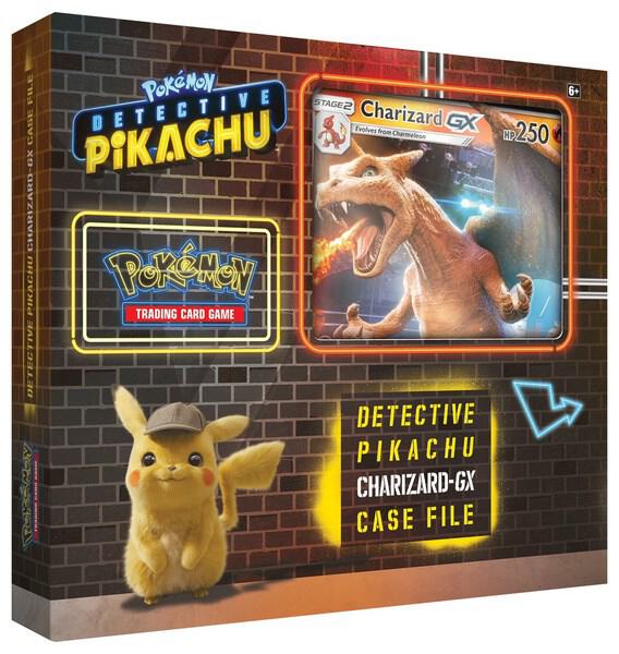 Pokemon TCG Detective Pikachu Detective Pikachu Charizard GX Case File sealed box