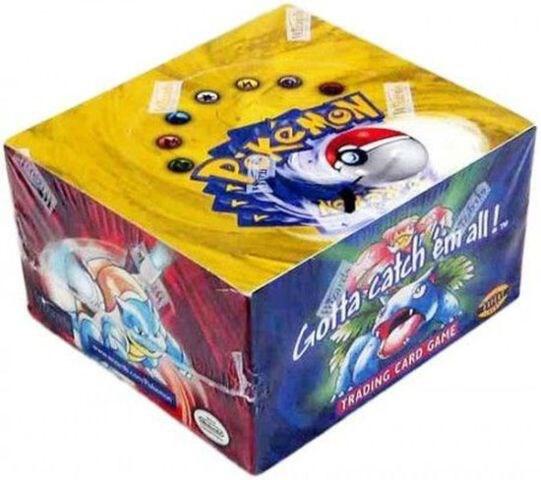 Pokemon TCG Base Set Base Set Booster Box Revised Unlimited Edition sealed box