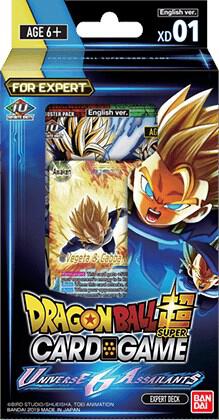Dragon Ball Super Card Game Assault Of The Saiyans Assault of the Saiyans Expert Deck 1 Universe 6 Assailants deck product