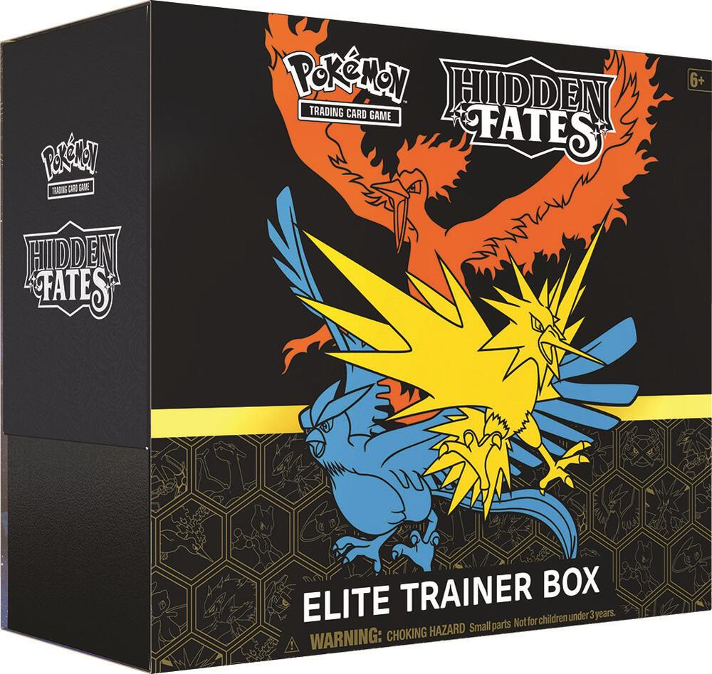 Pokemon TCG Hidden Fates Hidden Fates Elite Trainer Box sealed box
