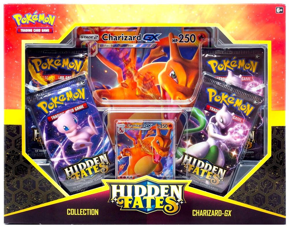 Pokemon TCG Hidden Fates Hidden Fates Collection Charizard GX sealed box