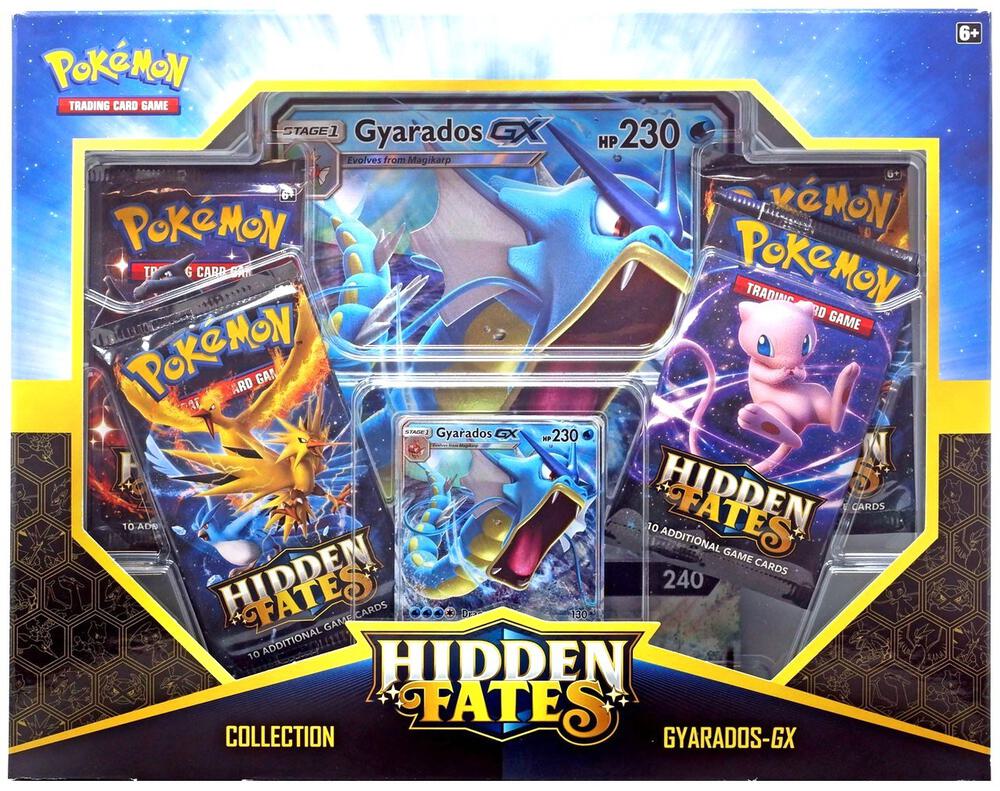 Pokemon TCG Hidden Fates Hidden Fates Collection Gyarados GX sealed box