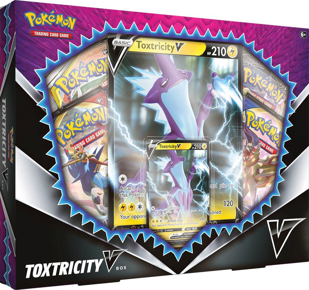 Pokemon TCG Sword and Shield Sword and Shield Toxtricity V Box sealed box