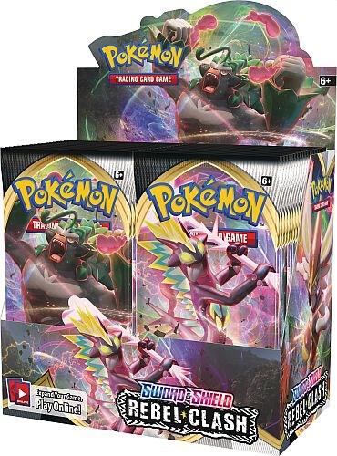Pokemon TCG Rebel Clash Rebel Clash Booster Box sealed box