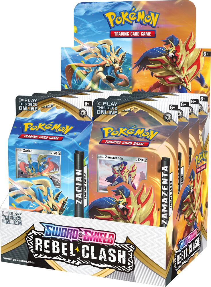 Pokemon TCG Rebel Clash Rebel Clash Theme Deck Display deck product