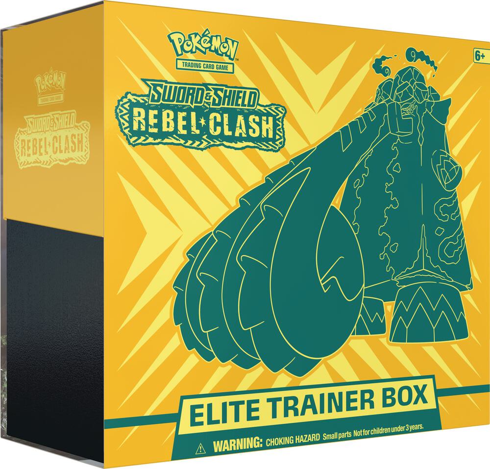 Pokemon TCG Rebel Clash Rebel Clash Elite Trainer Box sealed box